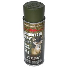 Paint-Camouflage Spray Cans (12) 12oz OD Green
