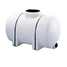 Water Tank 35 Gallon White Polyethylene